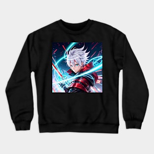 Sparkling Boy Fighter Crewneck Sweatshirt